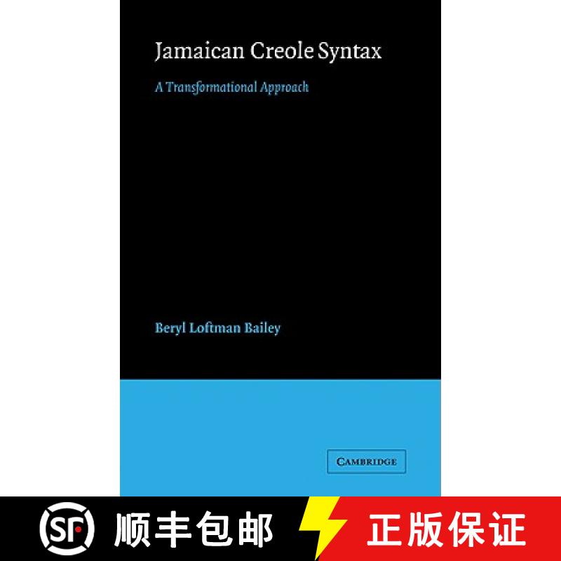 【3-4周达】Jamaican Creole Syntax [9780521116718]