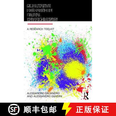 【3-4周达】Qualitative Research in Digital Environments: A Research Toolkit [9781138188693]