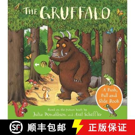 预订 The Gruffalo: A Push, Pull and Slide Book [9781529040715]
