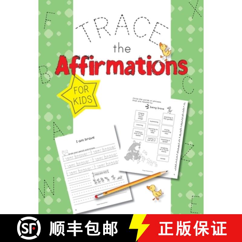 预订 Trace The Affirmations: Positive Declarations for Kids [9781733152488]