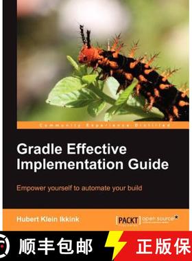 预订 Gradle Effective Implementation Guide [9781849518109]