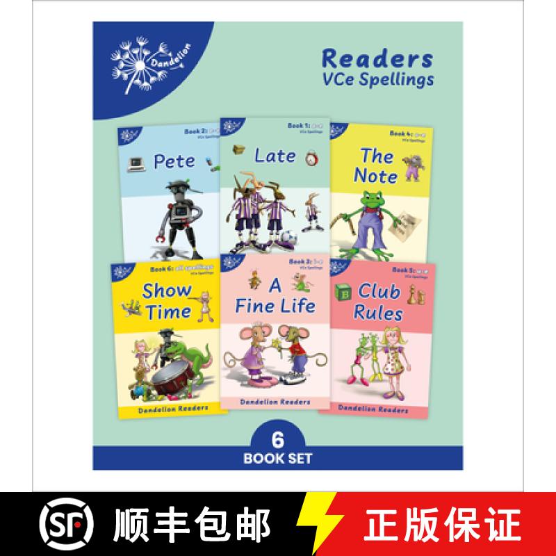 【3-4周达】Phonic Books Dandelion Readers Vce Spellings: Decodable Books for Beginner Readers Vce Spe... [9781783693238]
