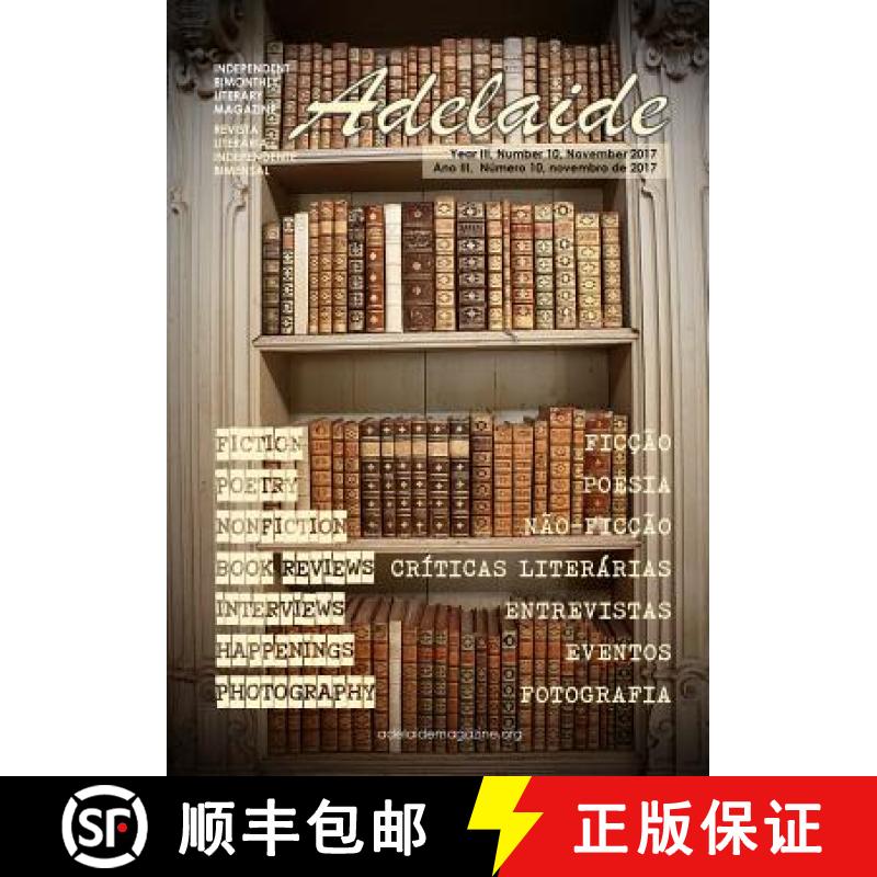 【3-4周达】Adelaide Literary Magazine No. 10: November 2017 [9780999516461]