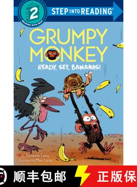 【3-4周达】Grumpy Monkey Ready, Set, Bananas! [9780593428313]