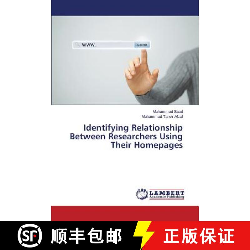 预订 Identifying Relationship Between Researchers Using Their Homepages [9783659121920]