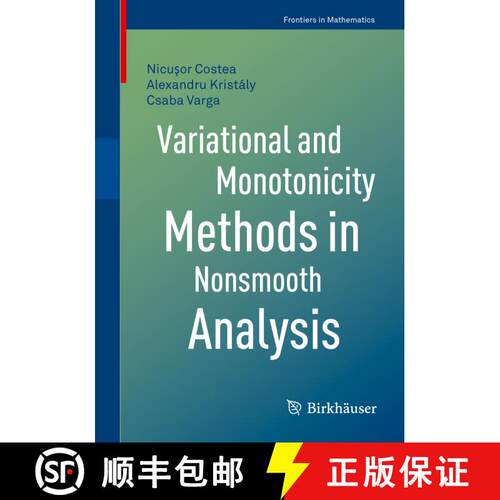 【3-4周达】Variational and Monotonicity Methods in Nonsmooth Analysis (1st ed. 2021) [9783030816704]