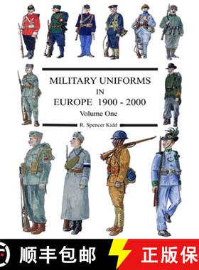 【3-4周达】MILITARY UNIFORMS IN EUROPE 1900 - 2000 Volume One [9781291187441]