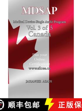 【3-4周达】MDSAP Vol.3 of 5  Canada: ISO 13485:2016 for All Employees and Employers [9781990451577]