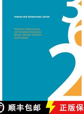 【3-4周达】Takeovers, Restructuring, and Corporate Governance: Pearson New International Edition [9781292020860]