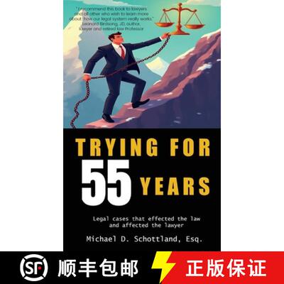 【3-4周达】精装 Trying For 55 Years: Legal cases that effected the law and affected the lawyer [9798892287265]