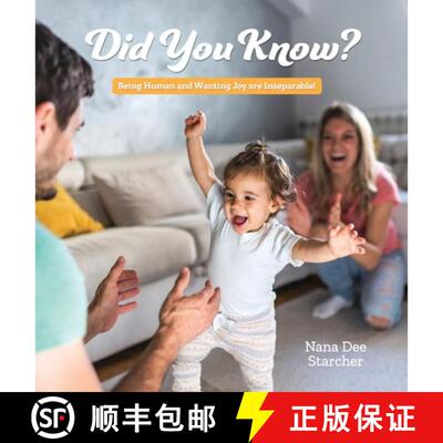 【3-4周达】精装 Did You Know? Being Human and Wanting Joy are Inseparable! [9798218649272]