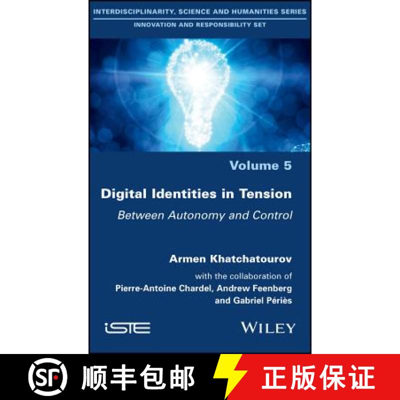【3-4周达】Digital Identities In Tension - Between Autonomy And Control [Wiley文化研究] [9781786304117]