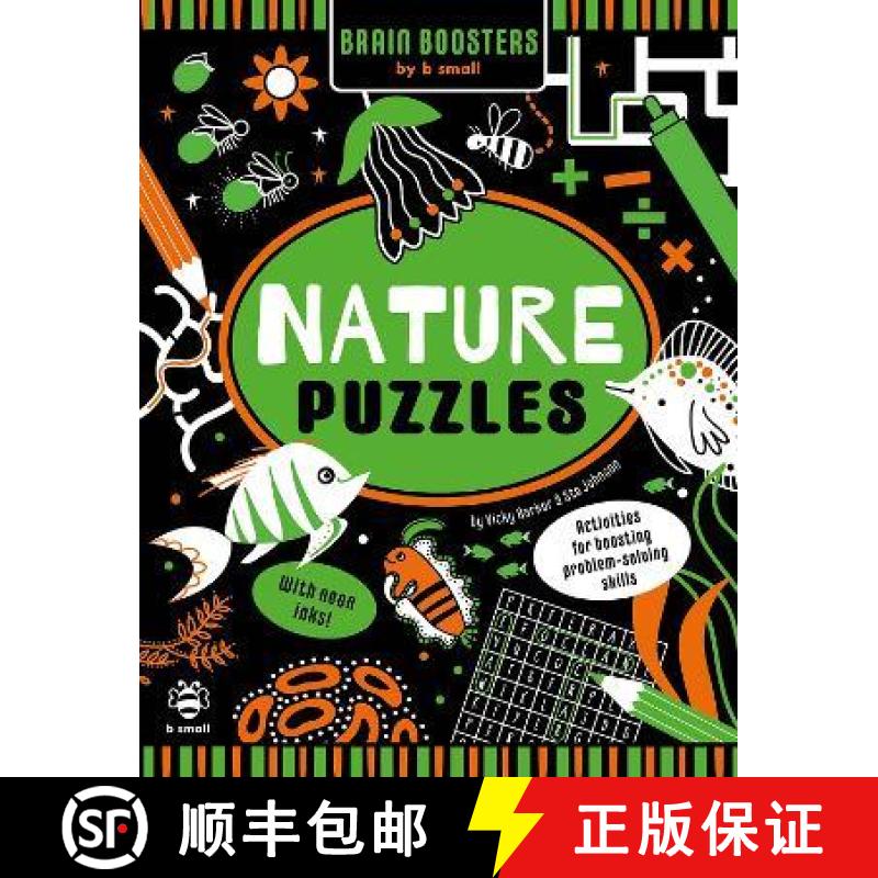 【2-3周达】Nature Puzzles: Activities for Boosting Problem-Solving Skills [9781912909414]