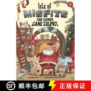 【3-4周达】Isle of Misfits 4: The Candy Cane Culprit, Volume 4 [9781499808568]