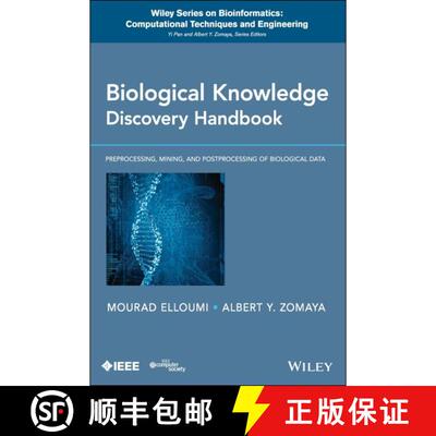 【3-4周达】精装 Biological Knowledge Discovery Handbook : Preprocessing, Mining, And Postprocessing O... [9781118132739]