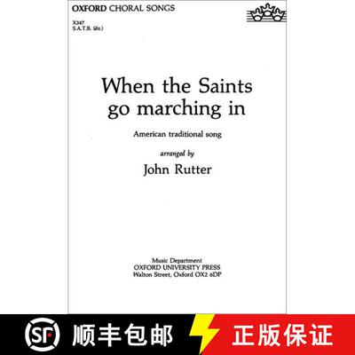【3-4周达】When the Saints go marching in: Vocal score (Vocal score) (Vocal score) [9780193431515]