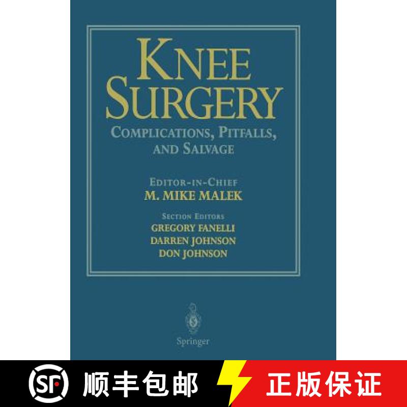 【3-4周达】Knee Surgery: Complications, Pitfalls, and Salvage [9780387982946]