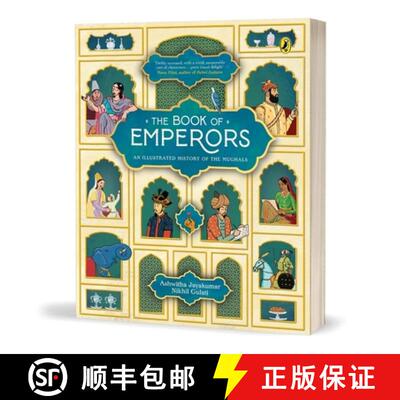 【3-4周达】The Book of Emperors: An Illustrated History of the Mughals [9780143452386]