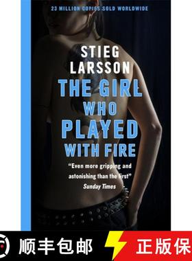 【3-4周达】The Girl Who Played With Fire : the hair-raising sequel to The Girl With The Dragon Tattoo [9780857054043]