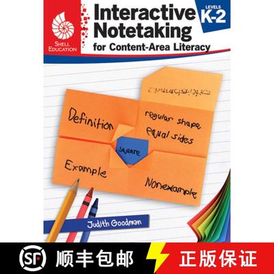 【4周达】TCM Interactive Notetaking for Content-Area Literacy, Levels K-2 [9781425817329]