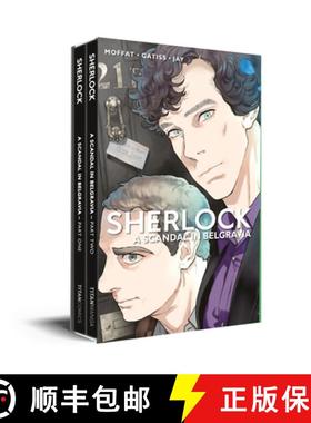 【3-4周达】Sherlock: A Scandal in Belgravia 1-2 Slipcase Set [9781787740198]