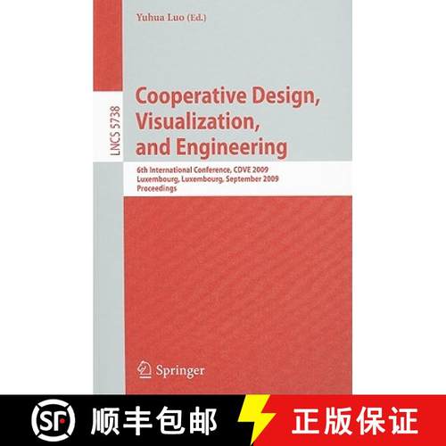【3-4周达】Cooperative Design, Visualization, and Engineering: 6th International Conference, CDVE 200... [9783642042645]