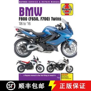 【3-4周达】BMW F650, F700 & F800 Twins (06-16) Haynes Repair Manual: 2006-2016 [9780857339218]