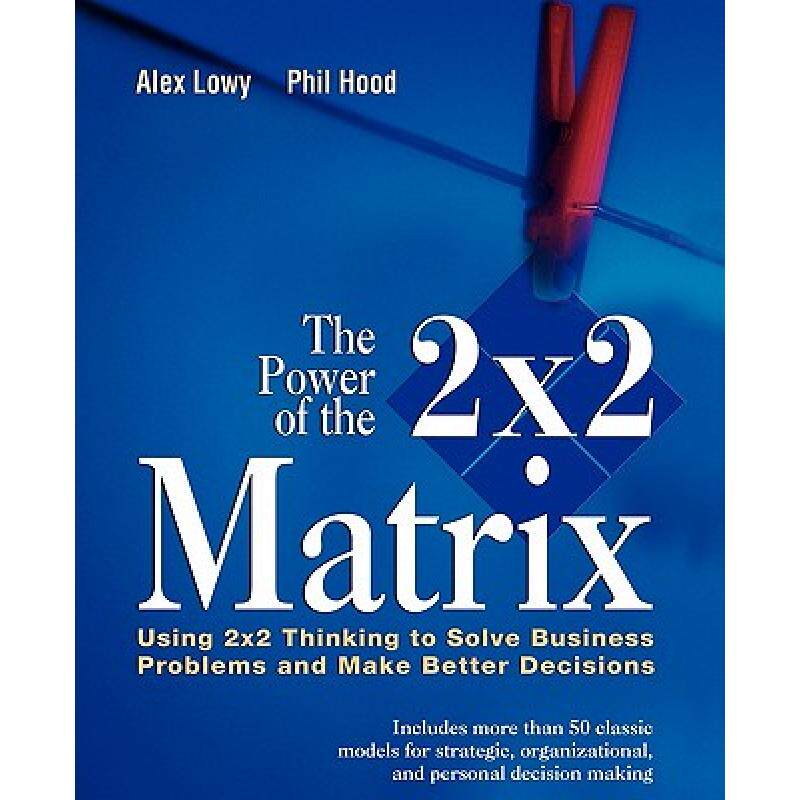 预订 the power of the 2x2 matrix: using 2. [9781118008799]