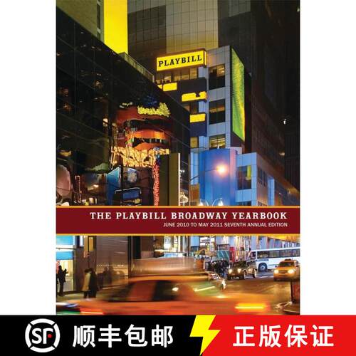 【3-4周达】精装 The Playbill Broadway Yearbook - June 2010 to May 2011 [9781557837837]