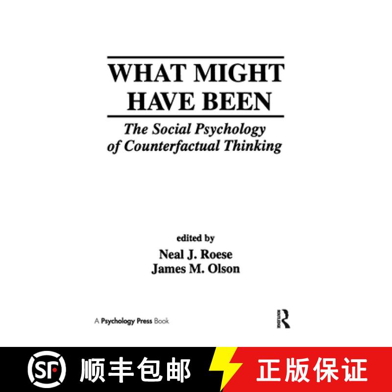 【3-4周达】What Might Have Been: The Social Psychology of Counterfactual Thinking [9780805816143]