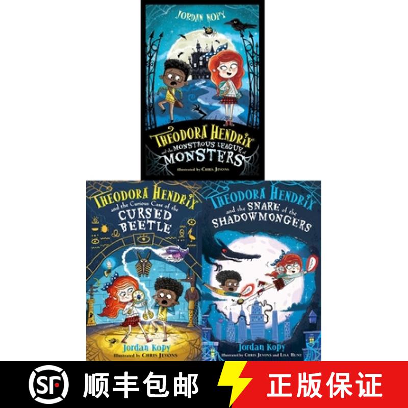 【3-4周达】The Theodora Hendrix Collected Set: Theodora Hendrix and the Monstrous League of Monsters;... [9781665969994]