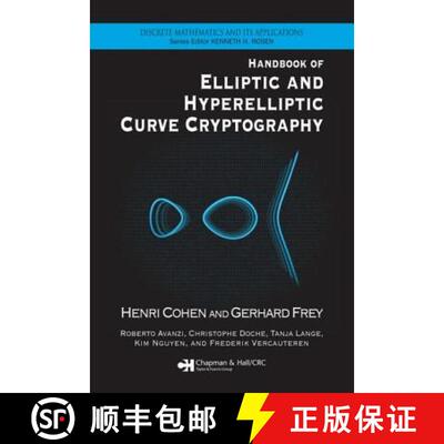 【3-4周达】精装 Handbook of Elliptic and Hyperelliptic Curve Cryptography: Theory and Practice [9781584885184]