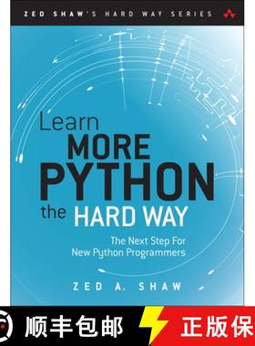 【3-4周达】Learn More Python 3 the Hard Way: The Next Step for New Python Programmers [9780134123486]