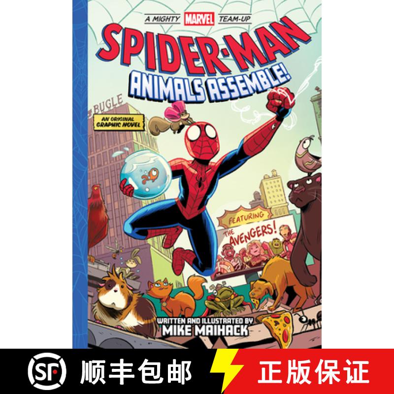 预订 Spider-Man: Animals Assemble! (a Mighty Marvel Team-Up): An Original Graphic Novel Volume 1 [9781419764806]