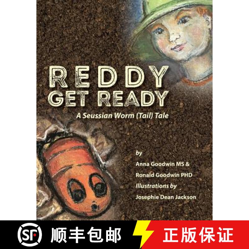 【3-4周达】Reddy Get Ready: A Seussian Worm (Tail) Tale [9781940025360]