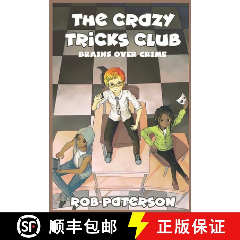 【3-4周达】The Crazy Tricks Club: Brains Over Crime [9781989357071]