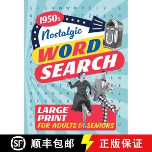 Seniors Nostalgic Adults 预订 Large 9781738460090 Search Print Word for Big and