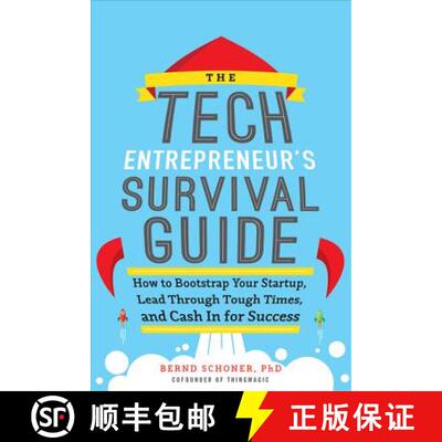 【3-4周达】精装 Tech Entrepreneur's Survival Guide: How to Bootstrap Your Startup, Lead Through Tough... [9780071823975]