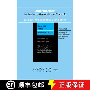 预订 Themenheft Jahrbucher Bd. Behavior Sensation N... 9783828205765 Risky and Seeking 2012 232 fur Economics