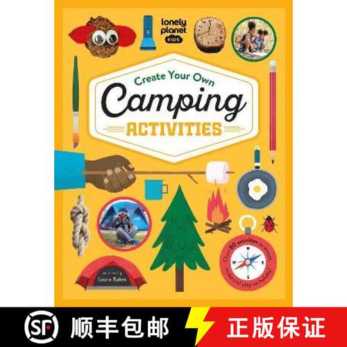【3-4周达】精装 Lonely Planet Kids Create Your Own Camping Activities [9781838695996]