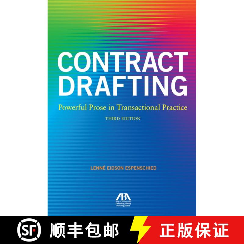 【3-4周达】Contract Drafting: Powerful Prose in Transactional Practice, Third Edition : Powerful Pros... [9781641053327]