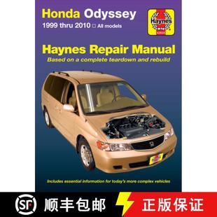 Repair 9781563929236 Honda Thru 2010 1999 4周达 Odyssey Manual Haynes