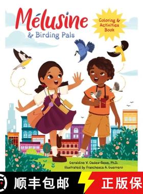 【3-4周达】Melusine Coloring & Activities Book: Your Passport to a World of Feathery Fun! [9798988081647]