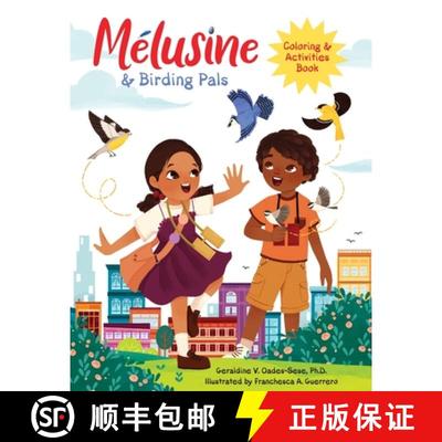 【3-4周达】Melusine Coloring & Activities Book: Your Passport to a World of Feathery Fun! [9798988081647]