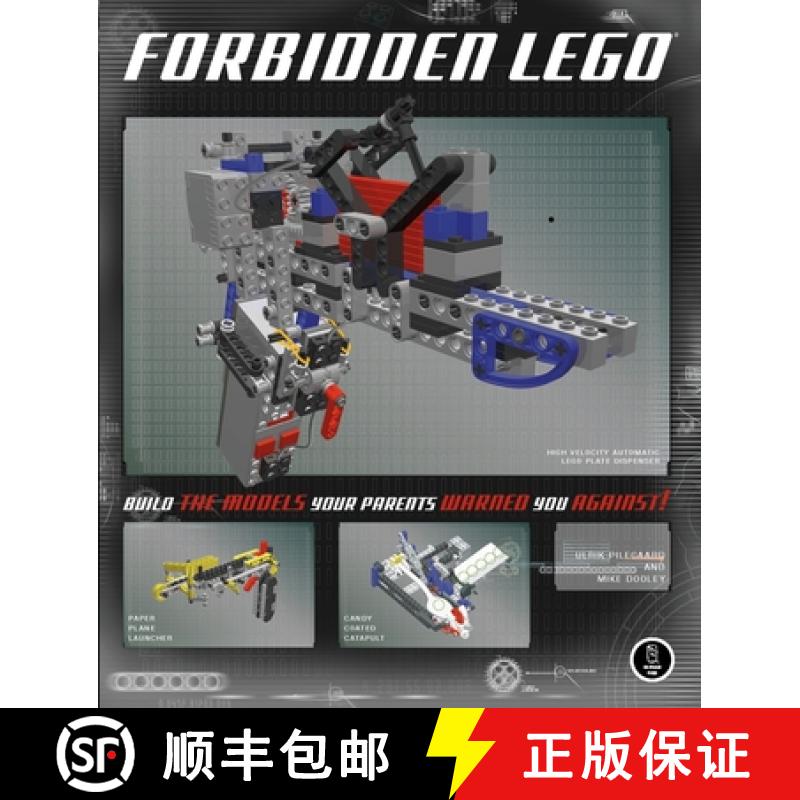 【4周达】Forbidden Lego: Build the Models Your Parents Warned You Against![9781593271374]