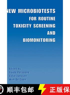 【3-4周达】New Microbiotests for Routine Toxicity Screening and Biomonitoring [9780306464065]