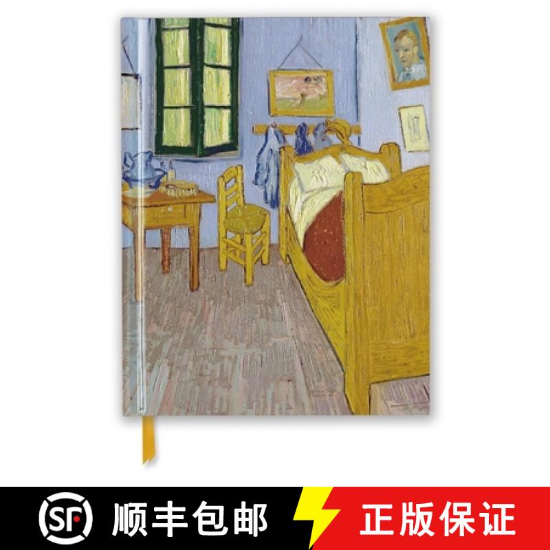 【2-3周达】Vincent Van Gogh: Bedroom at Arles (Blank Sketch Book) [9781787558465]