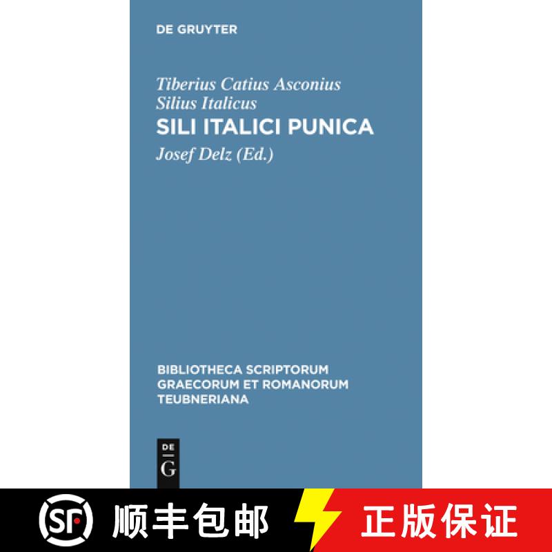 【3-4周达】Sili Italici Punica [9783598718045]