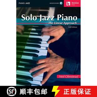 Piano 9780876391204 Approach Solo Jazz Book Edition 2nd Audio 预订 the Online Linear
