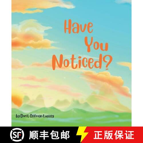 【3-4周达】精装 Have You Noticed? [9789655974010]